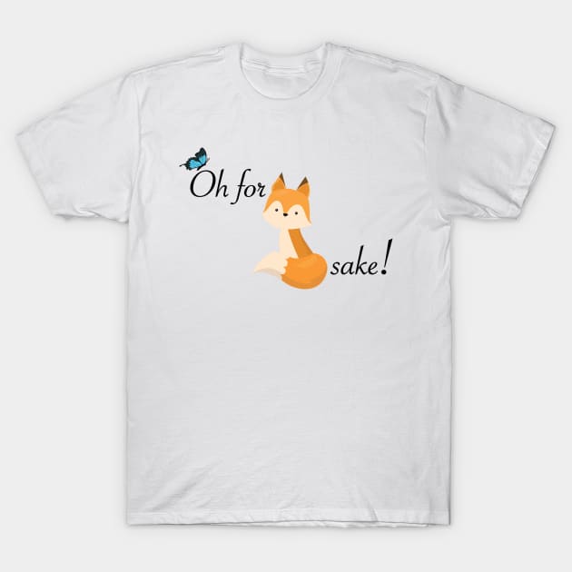 Fox Sake T-Shirt by Whitty Art